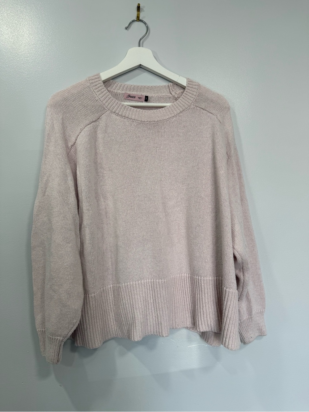 Light Pink Women's Knit Sweater